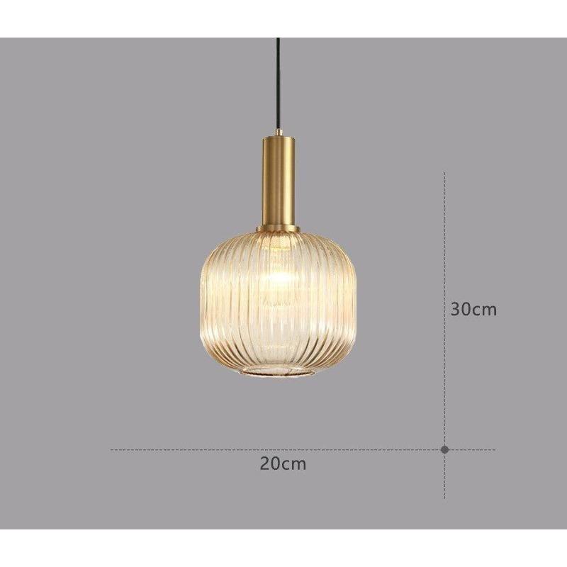 Funky Retro Pendel Lampe – Farvet Glas Design til Indbydende Atmosfære [pendellampe] 9