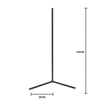Hjørne Elegance Hjørnegulvlampe – Dæmpbar LED med Fjernbetjening for Moderne Atmosfære [hjørnegulvlampe] 8