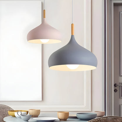 Elegant Macaron LED Pendant Light - Modern Home Illumination