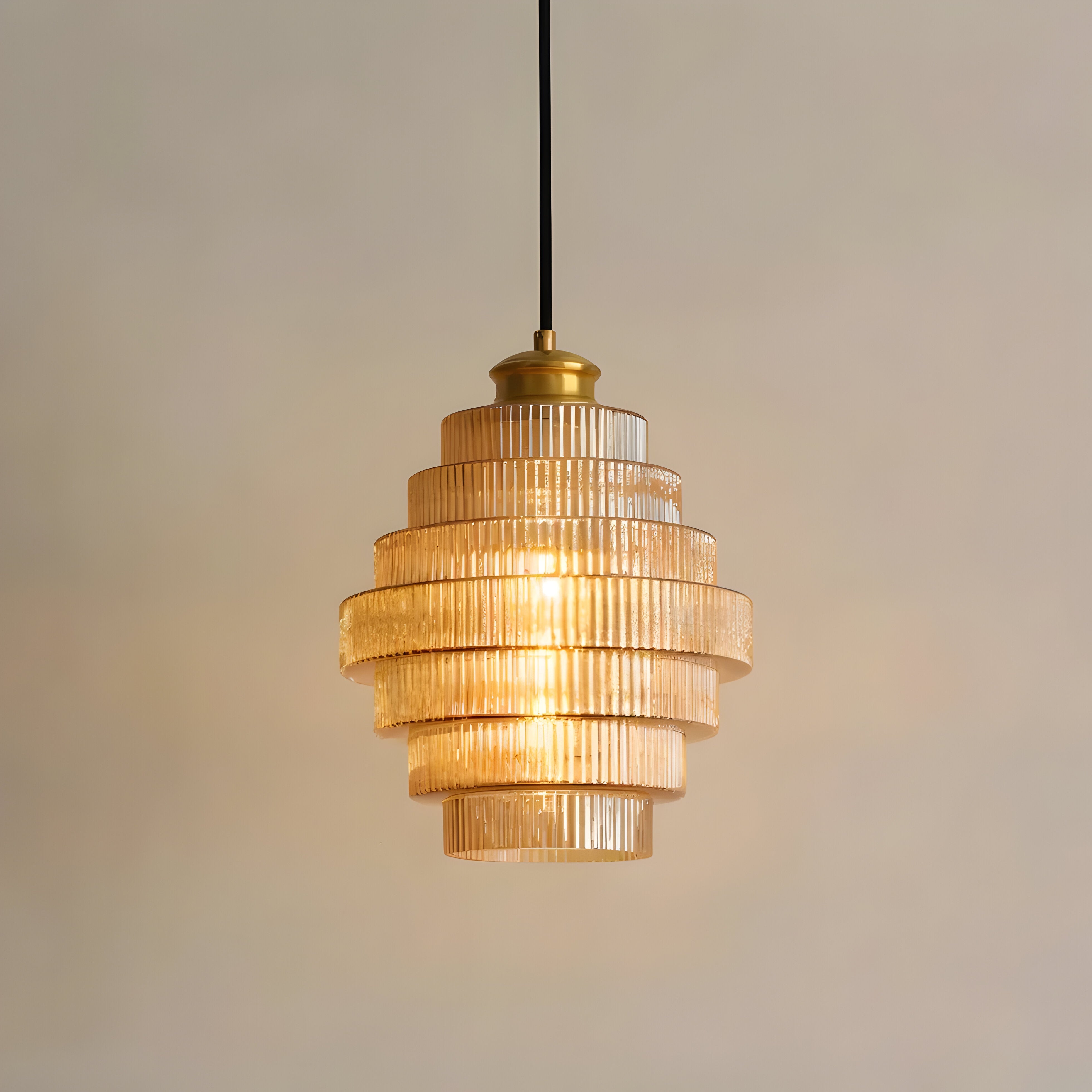 Luxurious LED Crystal Pendant Chandelier Light