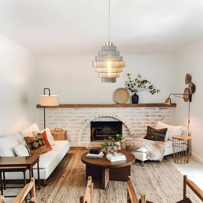 Luxurious LED Crystal Pendant Chandelier Light