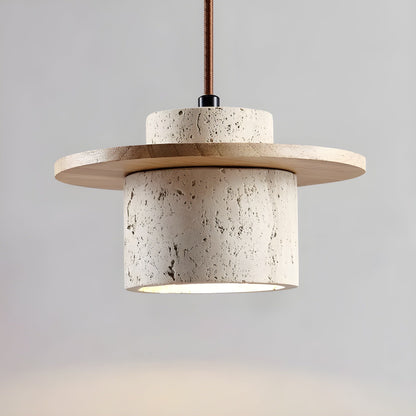 Hikari Wabi - Elegant Natural Stone Ceiling Lamp
