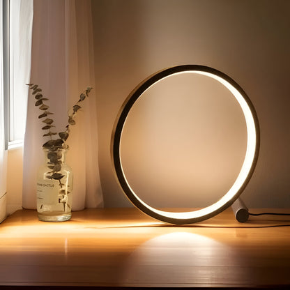 Lunaris Minimalist LED Table Lamp – Customisable, Elegant Lighting
