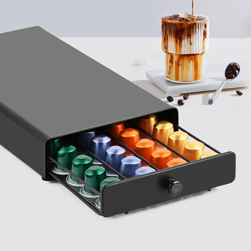 Kapselholder til Nespresso – Elegant Pladsbesparende Opbevaring til 40 Kapsler i Moderne Design 1