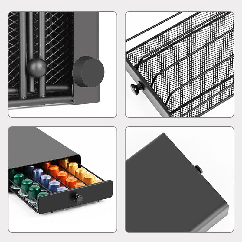Kapselholder til Nespresso – Elegant Pladsbesparende Opbevaring til 40 Kapsler i Moderne Design 2