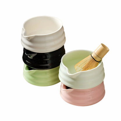 Keramisk Matcha Sæt – Traditionelt Japansk Tesæt til Mindful Nydelse og Autentisk Te-Ceremoni 1