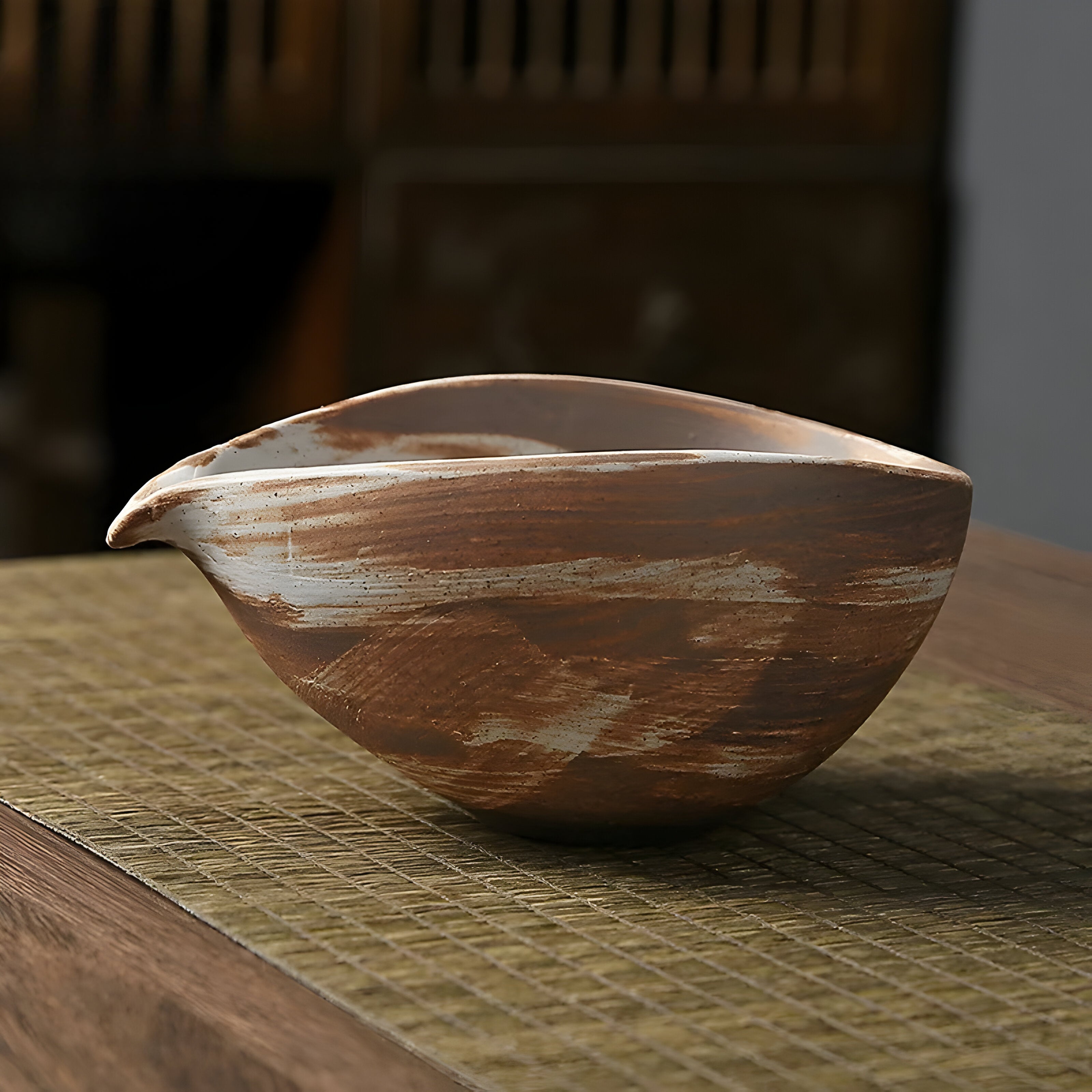 Keramisk Matcha Skål – Håndlavet Design til Optimal Teoplevelse og Traditionel Te Ceremoni 0