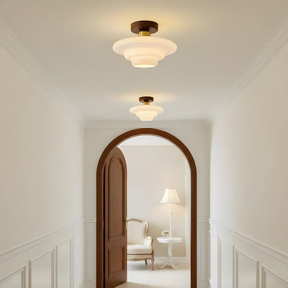 Loftlampe størrelse B – diameter 28 cm, højde 25 cm