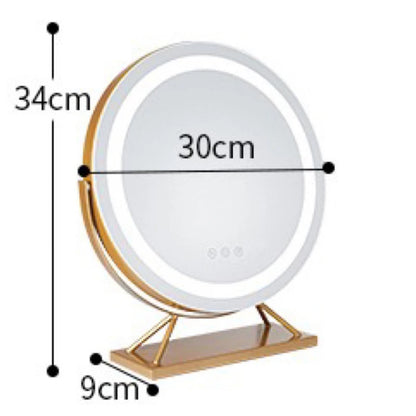 LED Makeup Spejl Med Lys – Justerbar Belysning og 15x Forstørrelse til Præcis Makeup Applikation 5