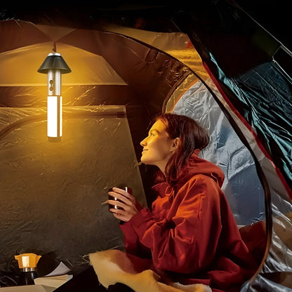 LED campinglygte – genopladelig og foldbar | 270° justerbar arm og flere lysindstillinger 1