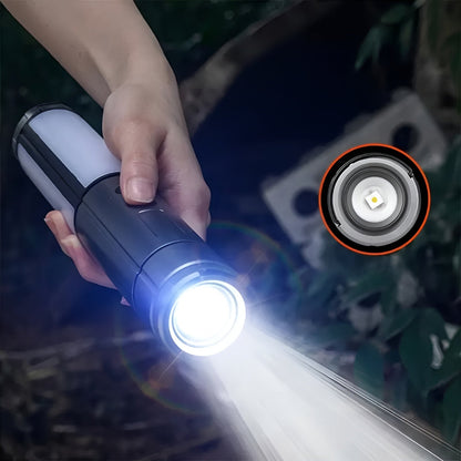 LED campinglygte – genopladelig og foldbar | 270° justerbar arm og flere lysindstillinger 3