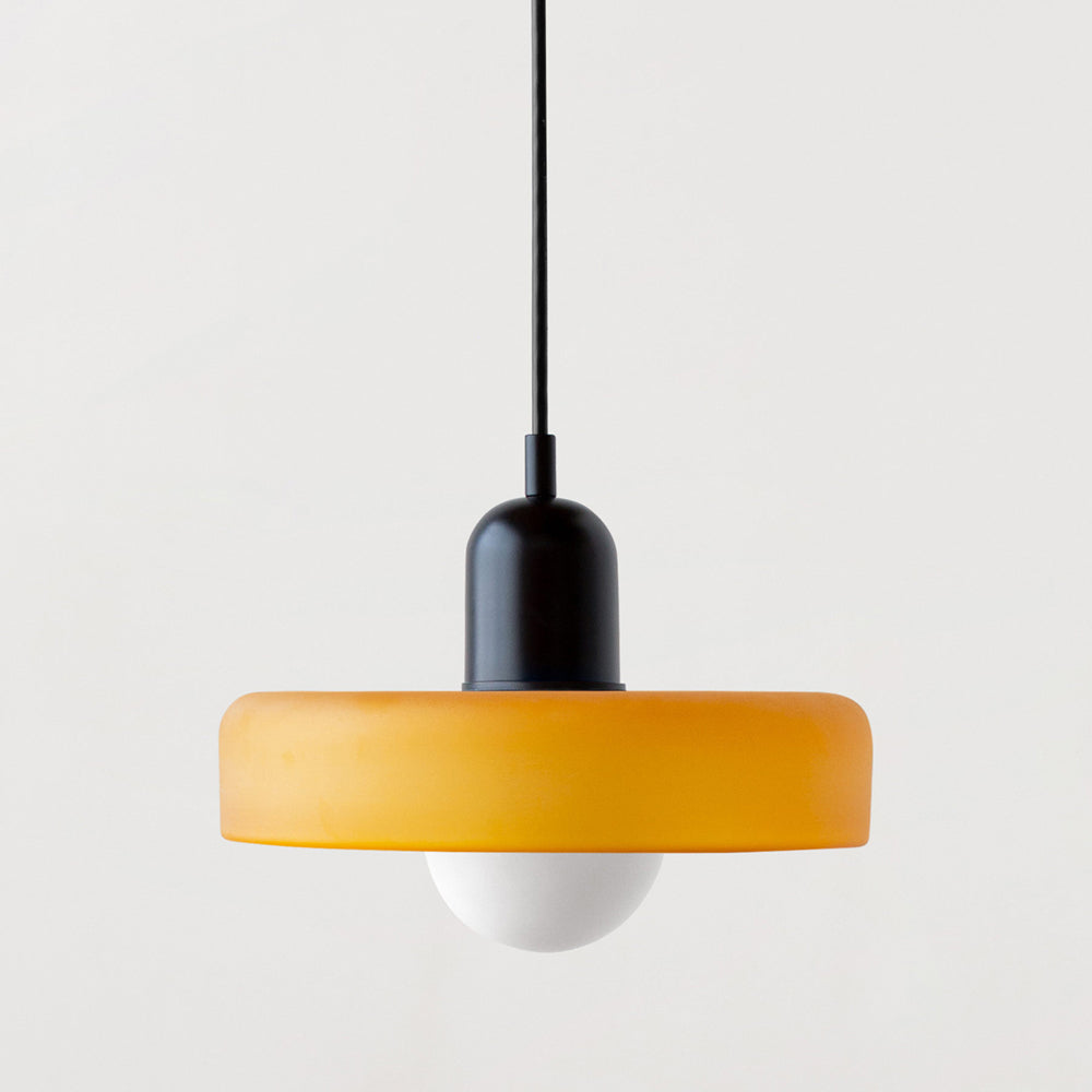 Luma Retro Hængelampe – Farverig Glasdesign til Spisebordet [hængelampe] 11