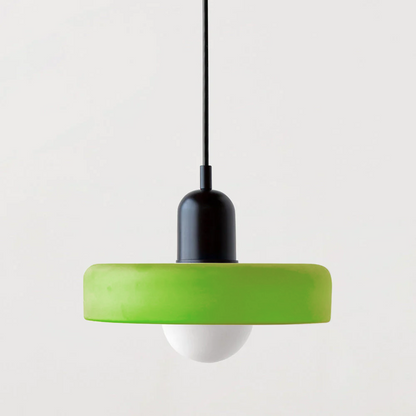 Luma Retro Hængelampe – Farverig Glasdesign til Spisebordet [hængelampe] 20