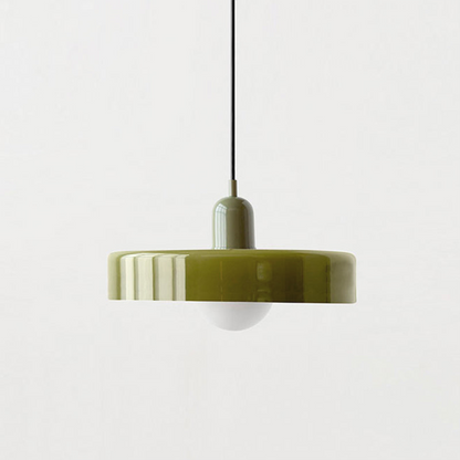 Luma Retro Hængelampe – Farverig Glasdesign til Spisebordet [hængelampe] 21