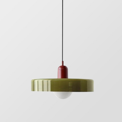 Luma Retro Hængelampe – Farverig Glasdesign til Spisebordet [hængelampe] 3