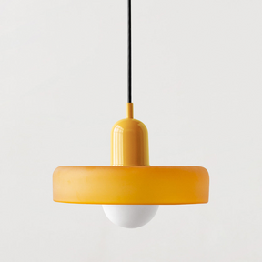 Luma Retro Hængelampe – Farverig Glasdesign til Spisebordet [hængelampe] 9