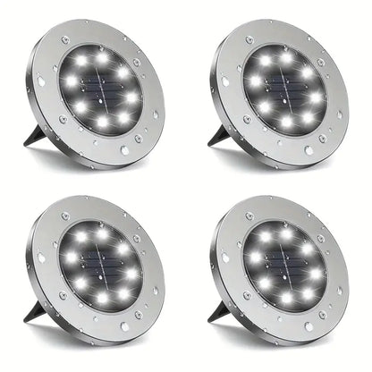 Automatisk solcellelampe til have – tænder ved skumring