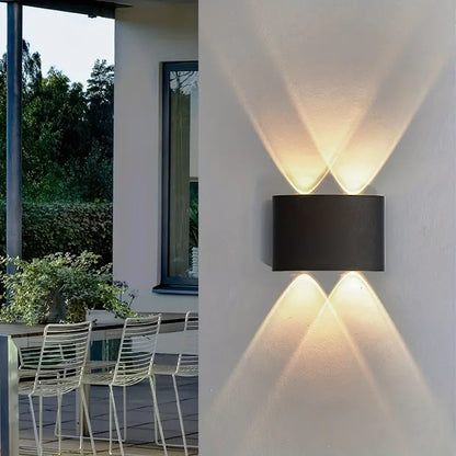 Minimalistisk 4W LED-væglampe til stue og soveværelse