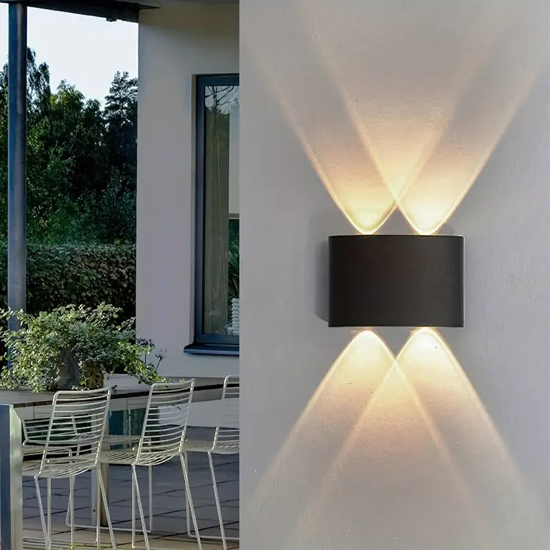 Minimalistisk 4W LED-væglampe til stue og soveværelse