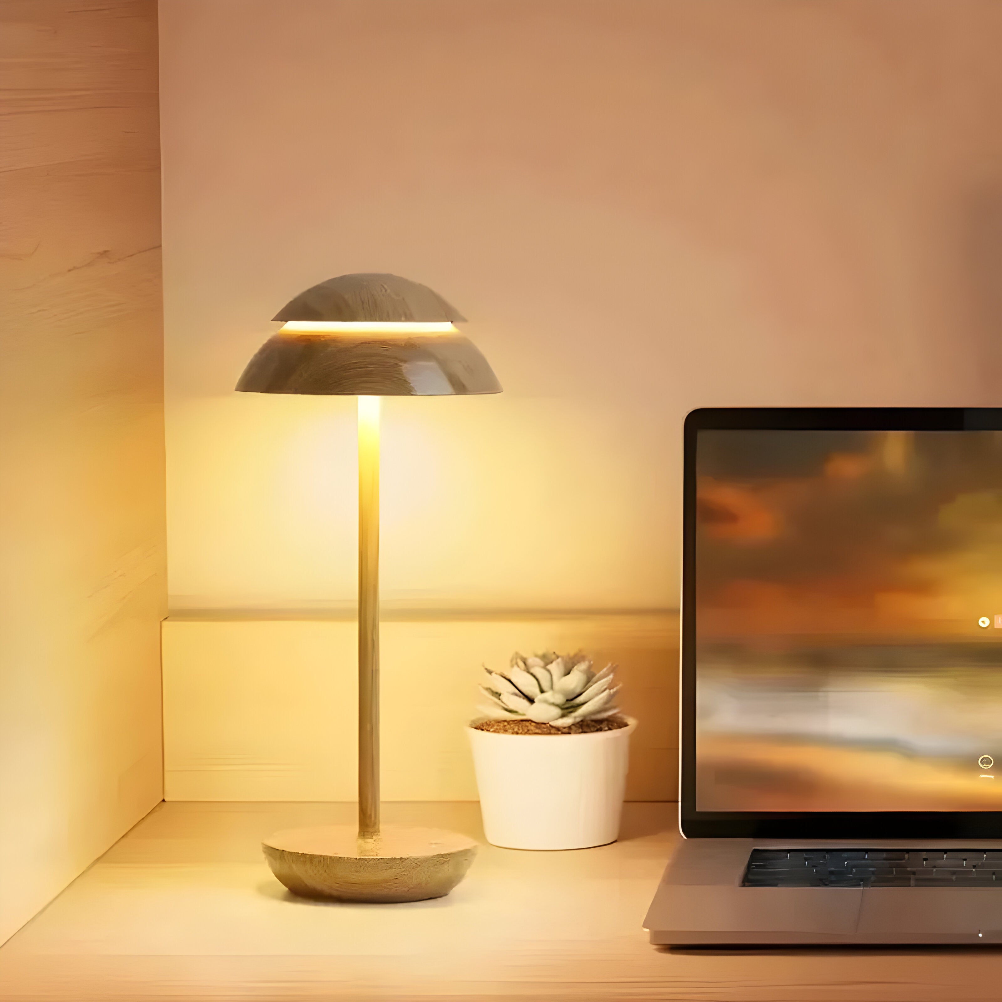Elegant Wireless Dimmable Table Lamp - Elvelys