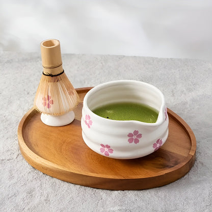 Matcha Sæt – Japansk Tesæt med Teskål, Bambuspisker og Si til Perfekt Te-oplevelse 5