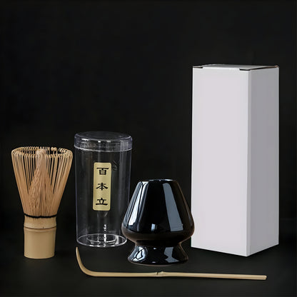 Matcha Værktøjssæt i Bambus – 3-delt Sæt til Perfekt Te-oplevelse 8