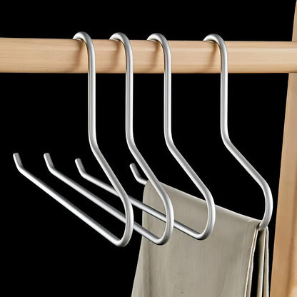 Metal Bøjler – Holdbare og Pladsbesparende Tøjorganiseringsløsninger til Garderobe, Anti-Slip Design, 5 Stk. 9