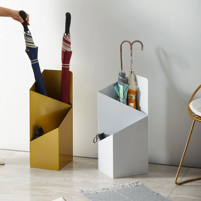 Metal Paraplyholder – Elegant og Praktisk Løsning til Entré og Kontor med Aftagelig Drypbakke 6