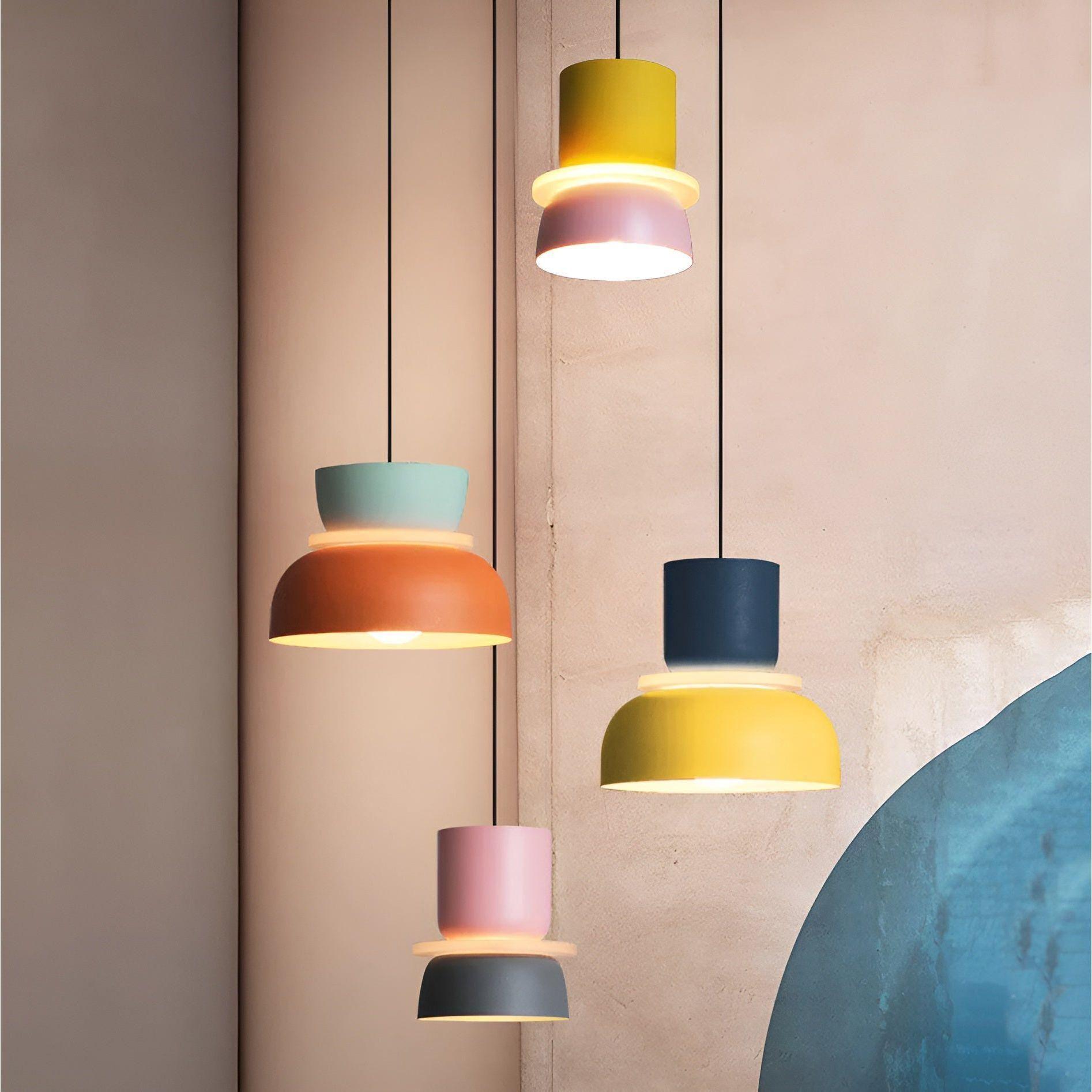 Mika Elegant Pendel Lampe – Farverig Design til Moderne Belysning [keyword] 2