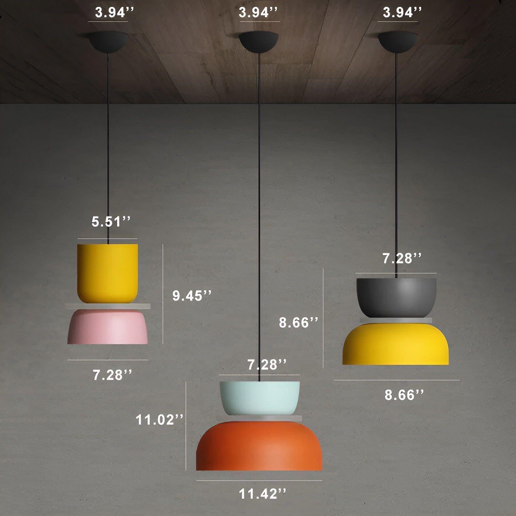 Mika Elegant Pendel Lampe – Farverig Design til Moderne Belysning [keyword] 6