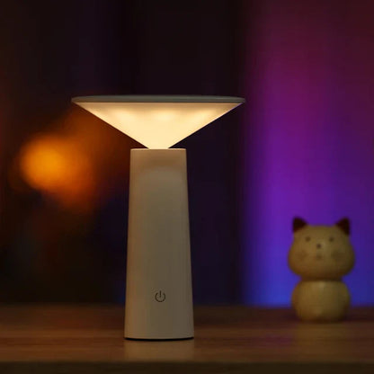 Moderne Bordlampe i Aluminium – Dæmpbar og 360° Drejelig til Indendørs Brug | Minimalistisk Design 7