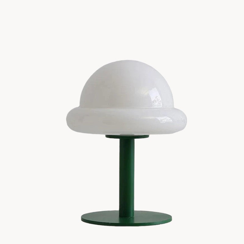 Moderne Bordlampe i Svampeform – LED Indendørs Belysning til Stilfuld Atmosfære og Kompakt Design 12