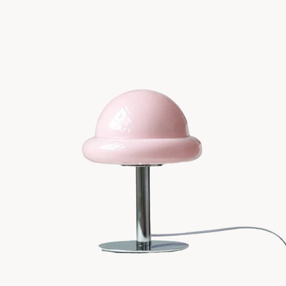 Moderne Bordlampe i Svampeform – LED Indendørs Belysning til Stilfuld Atmosfære og Kompakt Design 16