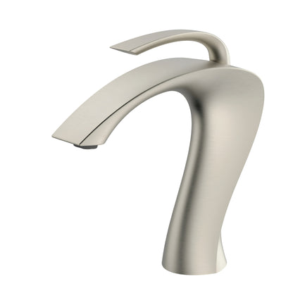 Moderne Håndvaskarmatur i Messing – Elegant Design med Keramisk Patron til Præcis Vandkontrol 1