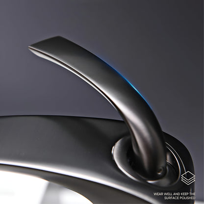 Moderne Håndvaskarmatur i Messing – Elegant Design med Keramisk Patron til Præcis Vandstyring 6