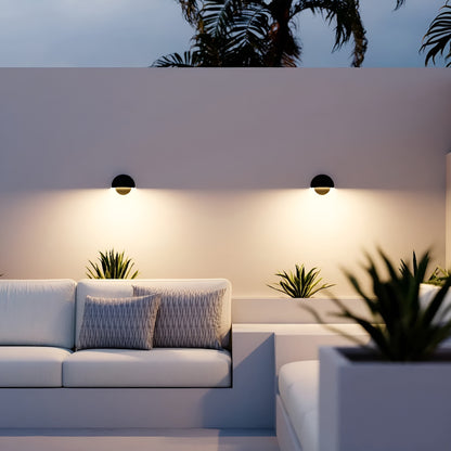 Moderne LED Facadelampe – Elegant Belysning i Rustfrit Stål til Indendørs og Udendørs Brug, Energibesparende Design