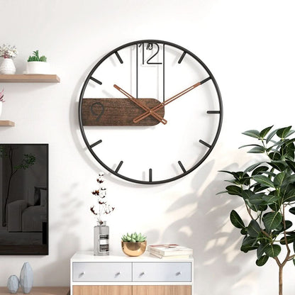 Moderne Metalvægur – Elegant Design til Præcis Tidsvisning i Dit Hjem, Perfekt til Enhver Indretning 2
