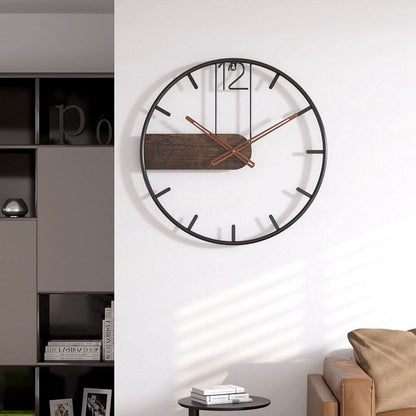 Moderne Metalvægur – Elegant Design til Præcis Tidsvisning i Dit Hjem, Perfekt til Enhver Indretning 3