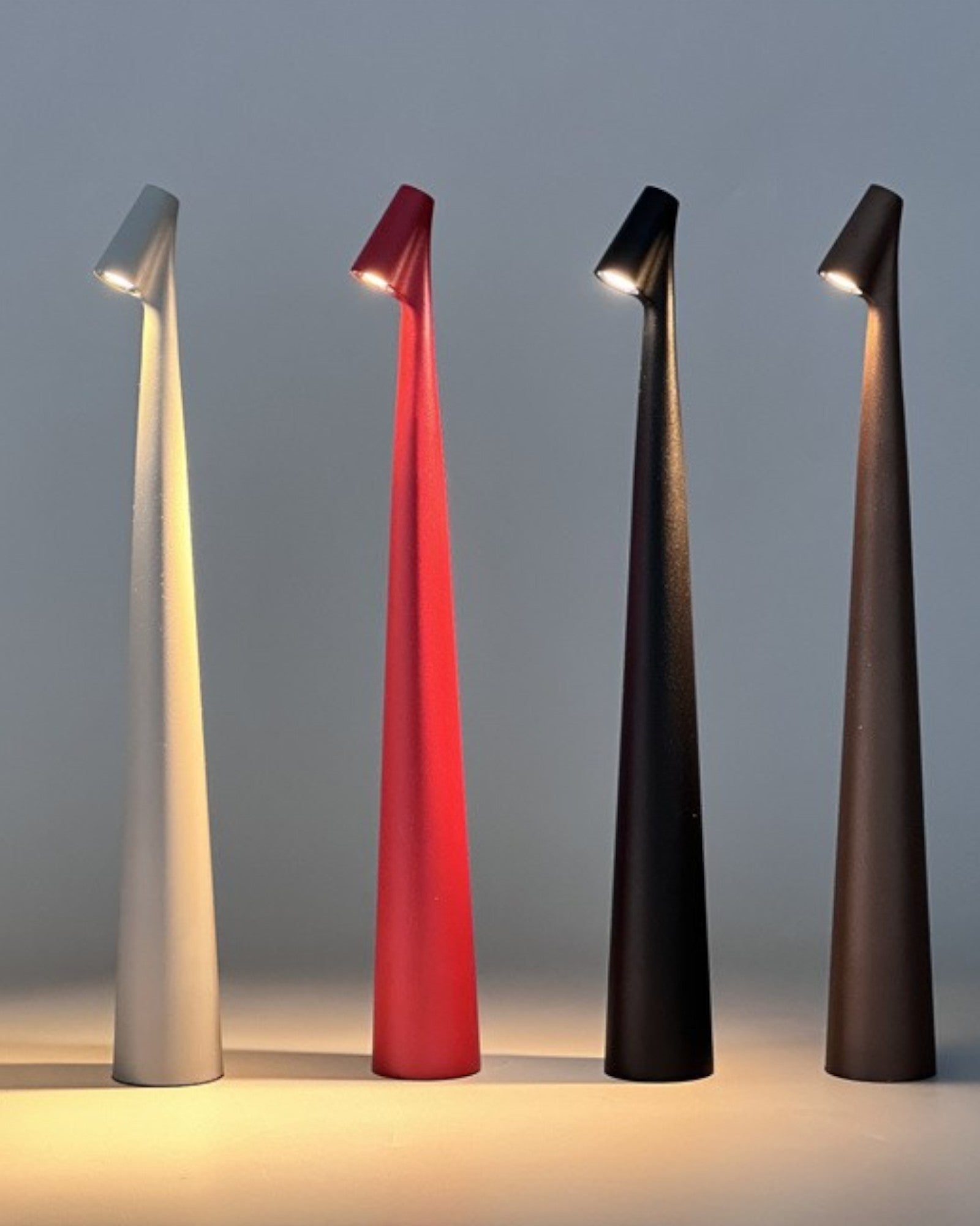 Moderne bordlampe i aluminium – Genopladelig, berøringskontrol – Bordlampe uden ledning til stue og soveværelse 7