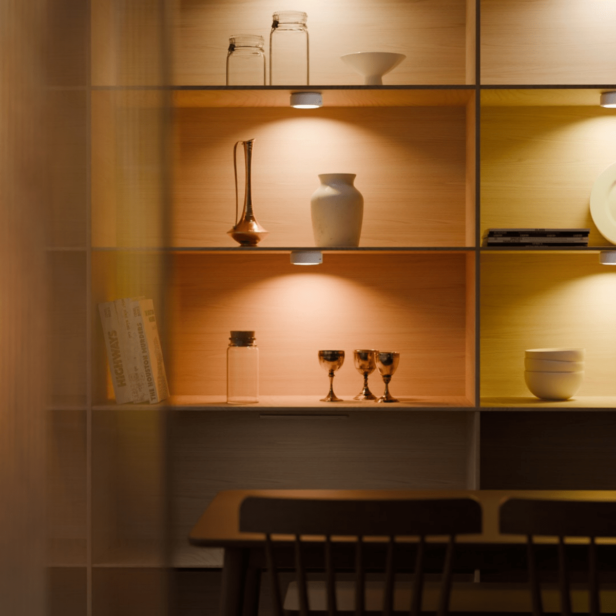 Nora Trådløs LED Spotlampe – Elegant Design med Justerbar Lysstyrke til Hjemmet [spotlampe] 3