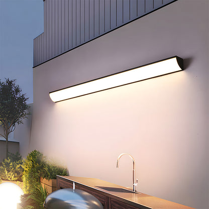 Moderne udendørs LED-væglampe – vandtæt og minimalistisk til have og terrasse, IP65, billede 1