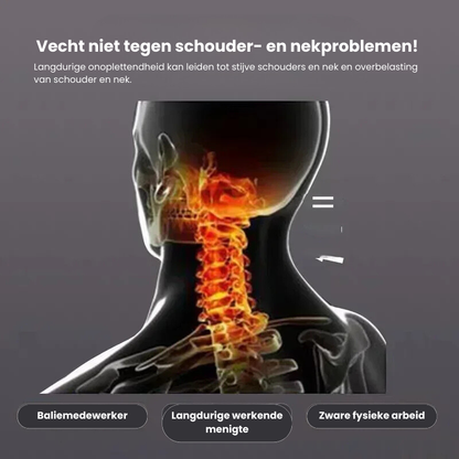 Ortopædisk nakkepude med massagefunktion – Ergonomisk sojafiber til bedre søvn og nakkestøtte 7