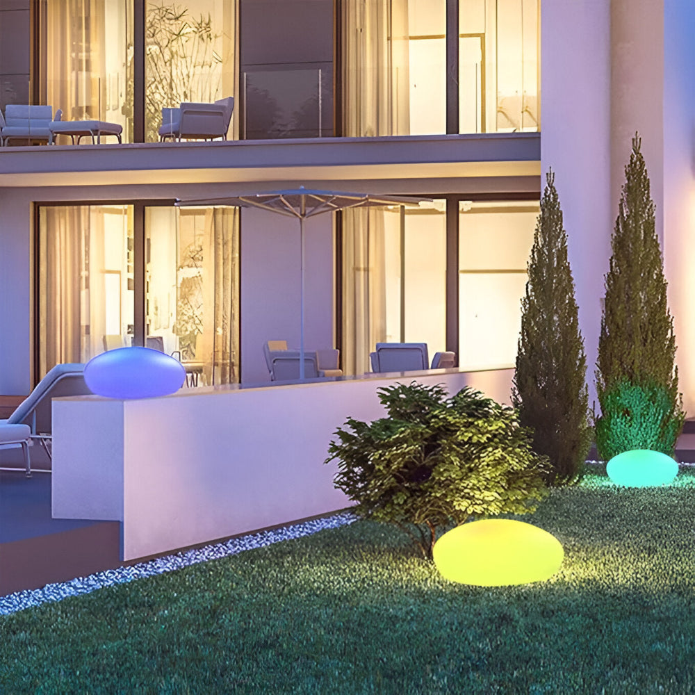 PebbleLEd Udendørsbelysning – Elegant Solcellelampe med Varmt Lys til Romantisk Havebelysning [keyword] 7