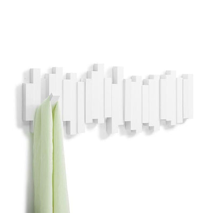 Plast Vægknagerække – Elegant, Pladsbesparende Løsning til Entréen | Minimalistisk Design og Nem Montering 3