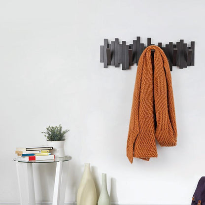 Plast Vægknagerække – Elegant, Pladsbesparende Løsning til Entréen | Minimalistisk Design og Nem Montering 4