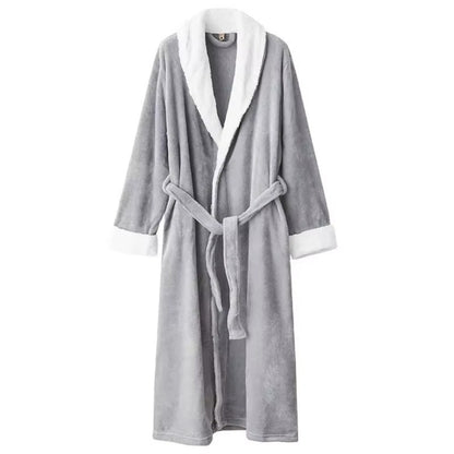 Unisex fleece badekåbe i høj kvalitet