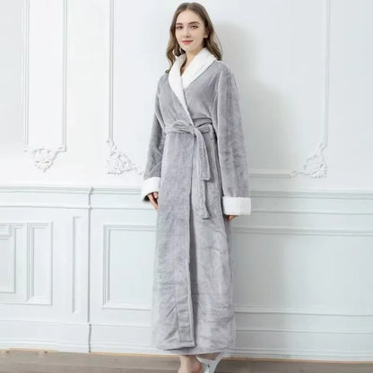 Fleece badekåbe i forskellige farver