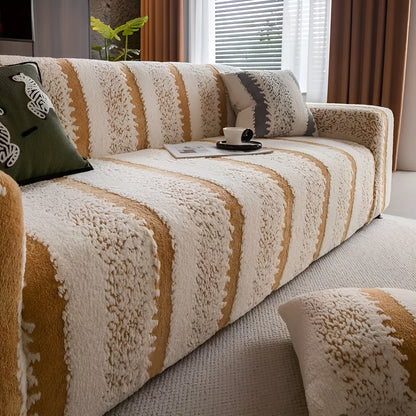 Plys Sofabetræk – Blødt Polyester Design til Komfort og Beskyttelse af Sofa | Ideel til Familier med Børn og Kæledyr 3
