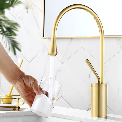 Roterende Metal Vandhane – Elegant Design til Køkken og Badeværelse med 360° Rotation for Optimal Bevægelsesfrihed 2