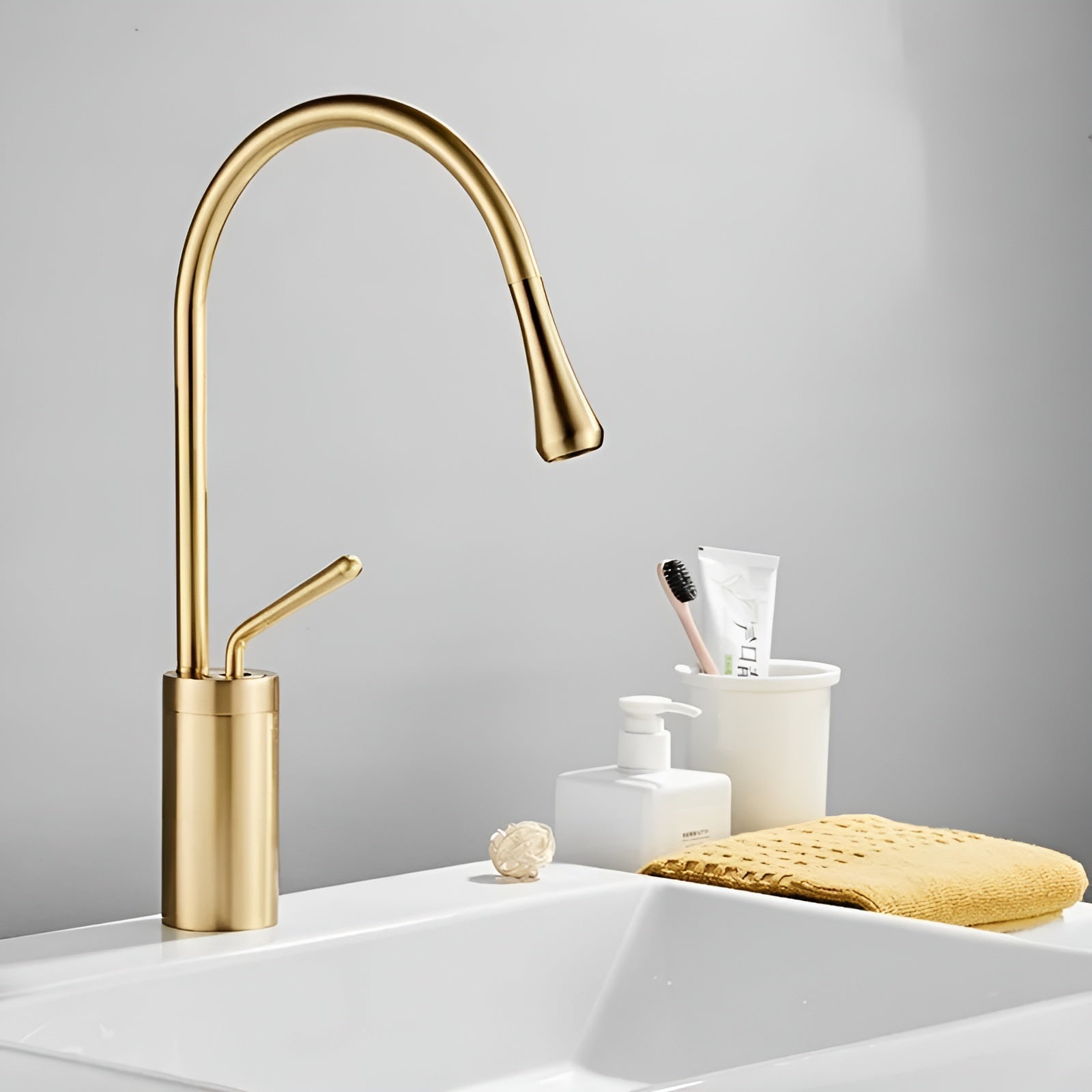 Roterende Metal Vandhane – Elegant Design til Køkken og Badeværelse med 360° Rotation for Optimal Bevægelsesfrihed 6